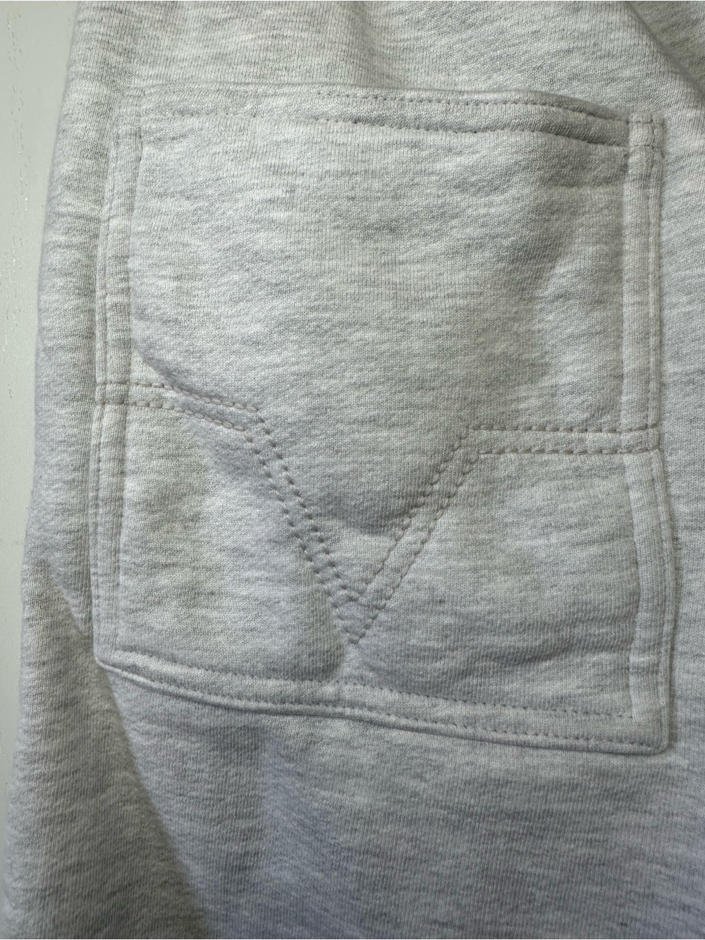 NO MAINTENANCE Men’s Heather Gray Straight Leg Raw Hem Sweatpants- Size 28 - Picture 9 of 11